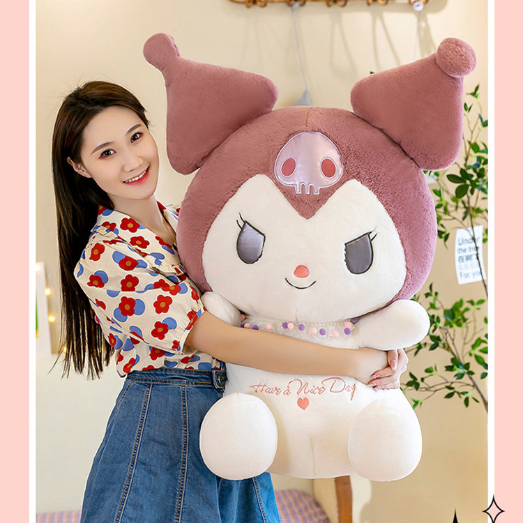 Anime Peluche Kurumi Toys Love Cat Doll Compagno di giochi bambini Decorazione domestica Ragazzi Ragazze Compleanno Festa dei bambini Natale 40 cm 0,43 kg