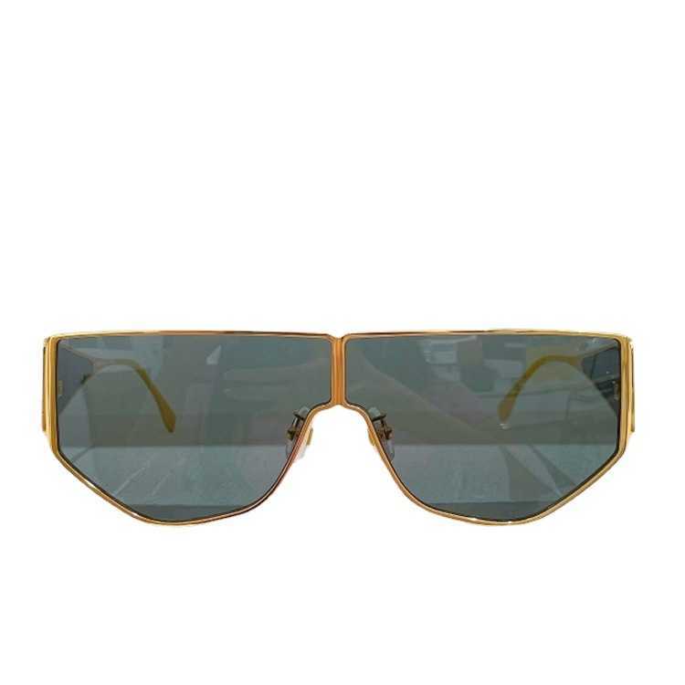 Nouveau créateur de luxe à la mode de haute qualité f mode familial de style familial lunettes de soleil féminin star ins mêmes lunettes de soleil mode ffm0093