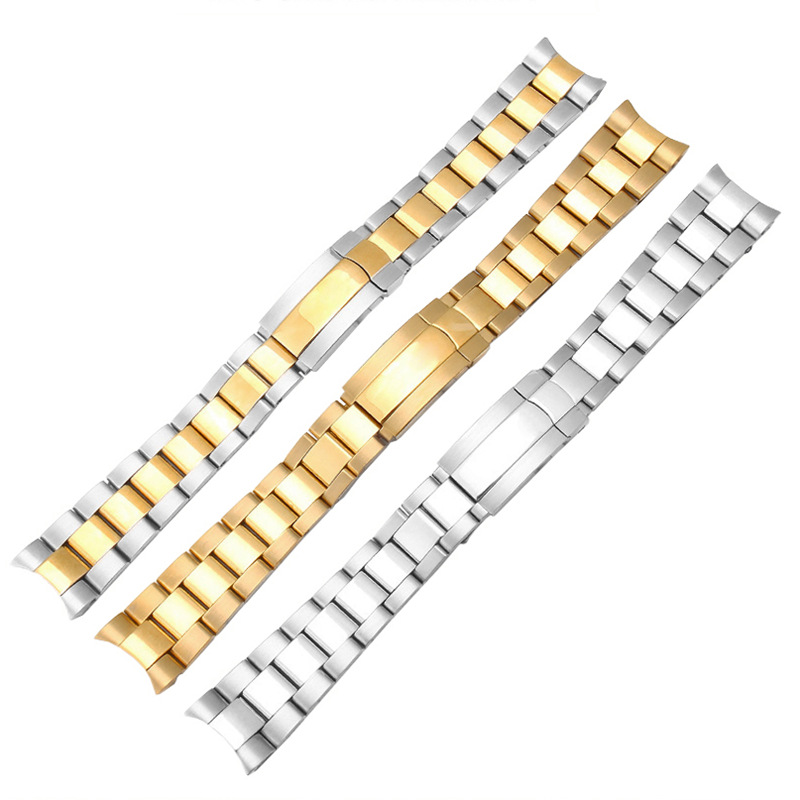 Rostfritt stål Watchband för Solex Water Ghost 20mm 22mm Watch Accessories Replacement Fashion Metal Wrist Strap Watchband312x