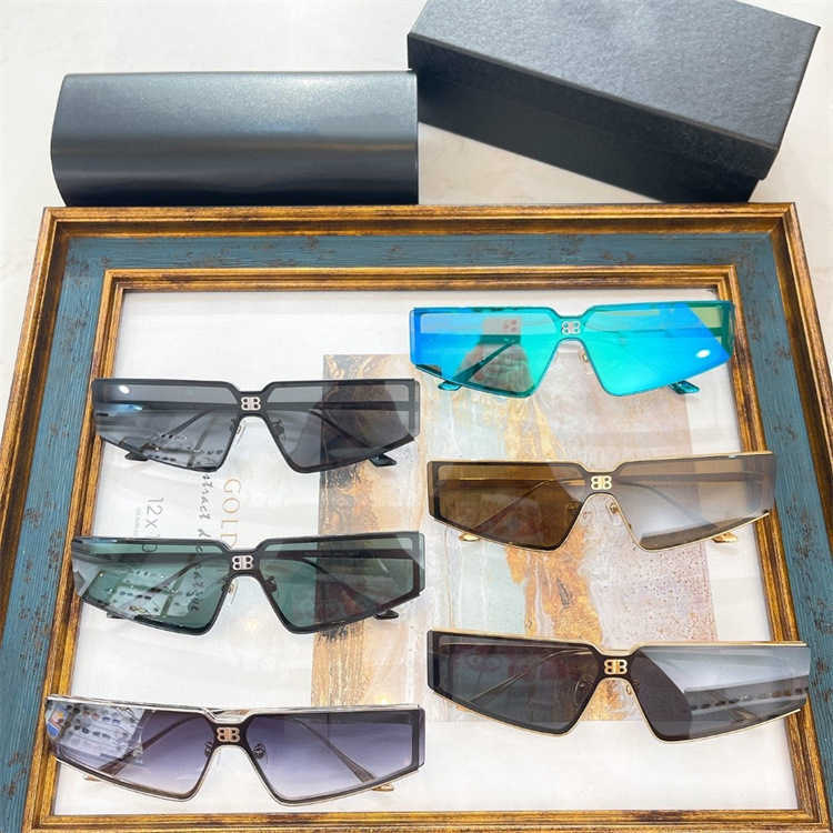 Nowe luksusowe projektanta rodziny B nowe okulary przeciwsłoneczne dla kota Modne męskie i kobiety popularne gwiazdy online te same okulary przeciwsłoneczne BB0192