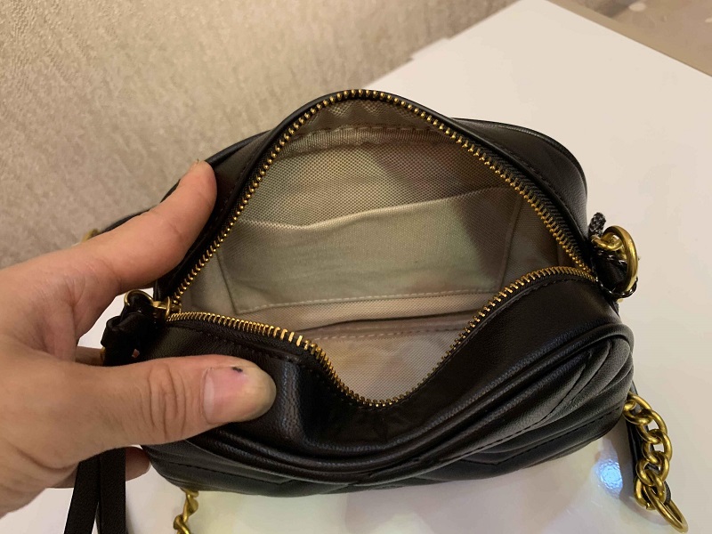 High Quality Women Handbags Gold Chain Crossbody Soho Bag Disco Newest style Most popular handbags feminina small bag wallet 21CM