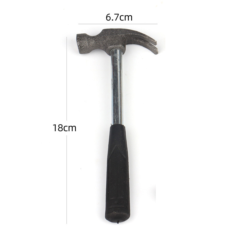 Mini Claw Hammer Multi Function Household Hand Tool Plastic Handle Seamless Nail Iron Hammers