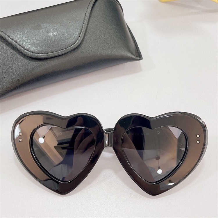 2024 Top designers luxury designer New Valencia care sunglasses net red fashion personality heart-shaped Sunglasses VA4104