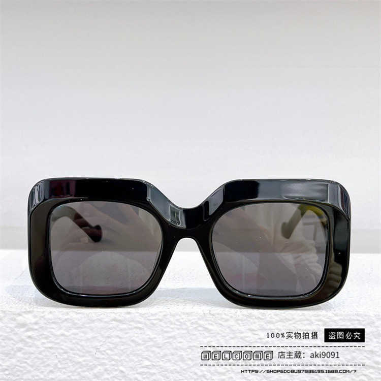 2024 Neues hochwertiges Luxusdesigner Sonnenbrillen Neue Luo Yijia Plate Square Network Red Ins GLEICHE PERZEILISCHE LW40035 Sonnenbrille