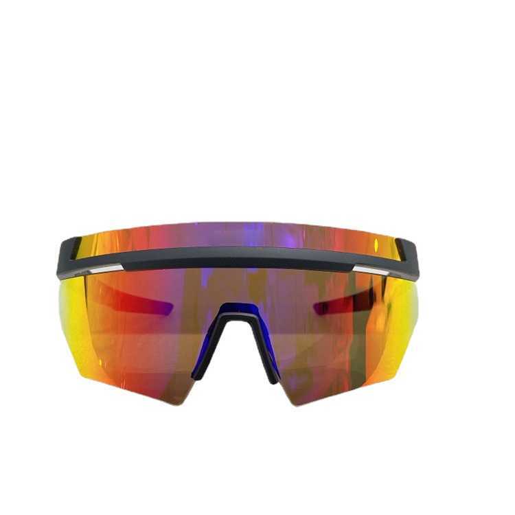 Hoogwaardige modieuze nieuwe luxe designer P's grote frame riding zonnebril net rood dezelfde stijl ski -bril SPS01Y zonnebril