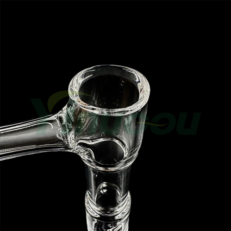 DHL Yinuoou Smoking Full Weld Auto-Spinner Quartz Banger 10mm 14mm 18mm Bordo smussato Fumo Chiodi inebriante Acqua di vetro Bong Dab Rigs Tubi