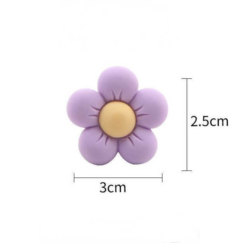 2024 2024 Cute Flower Aromatherapy Car Air Outlet Decoration Perfume Clip Air Freshener Colorful Flora Decor Auto Accessories