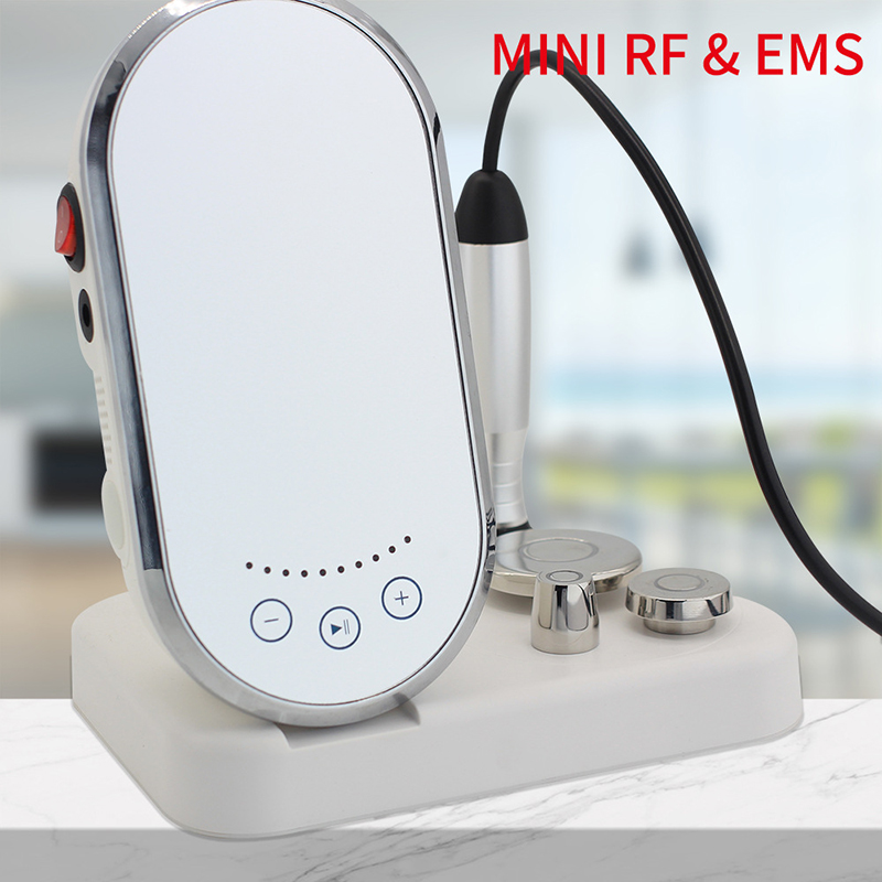 Home Use RF Beauty Machine Mini Radio Frequency Skin Rejuvenation Wrinkle Removal Face Lifting Body Slimming Firming Double Chine Face Neck Eye Shaping Sculpting