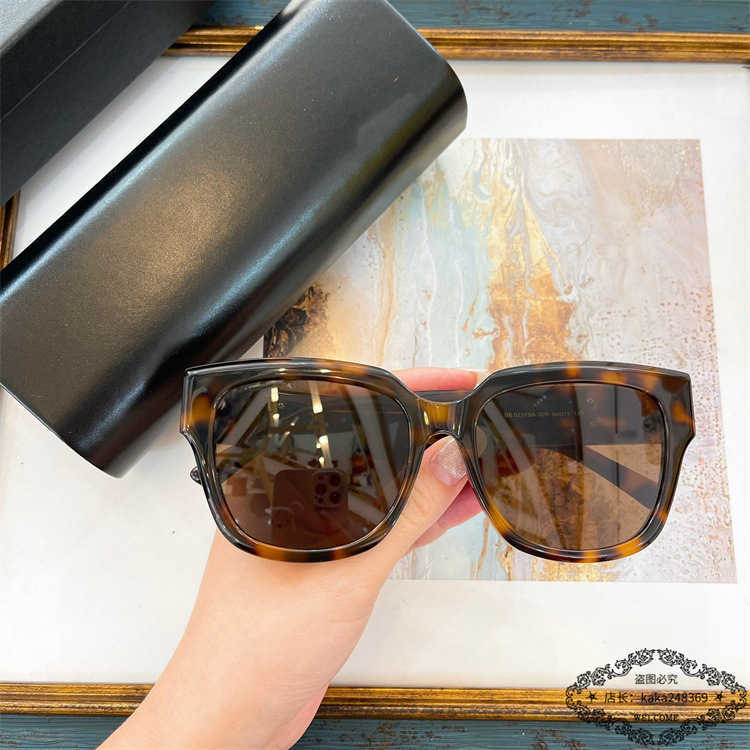 2024 Top -Designer Neue Luxusdesigner -Familie Bs neue Plattenbox Sonnenbrille Mode Männer und Frauen -Ins Beliebte Online -Stars gleiche Sonnenbrille BB0235