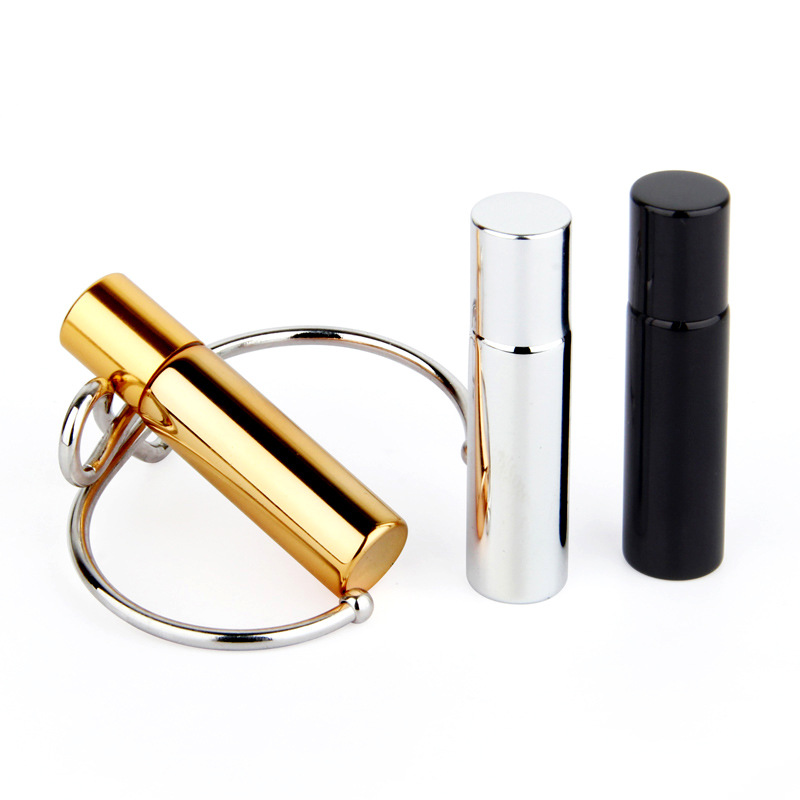 10ML Electroplated Glass Roller Bottles Perfume Bottle Press-packed Travel Portable Shading Small Sample Bottles