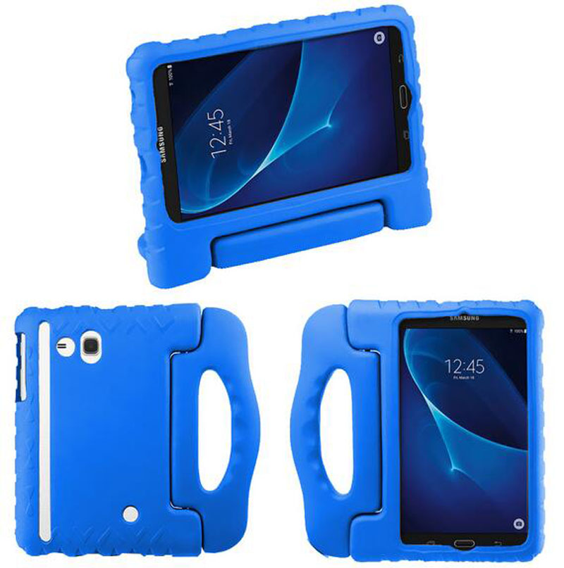 Kinder Kinder handhaben Ständer Eva Foam Soft Stoßdämpfer Tablet PC Hüllen Silikon Hülle für Apple iPad Mini 2 3 4 iPad Air Pro 12.9 Pro 11 HD8 Samsung Sortfire Back Cover