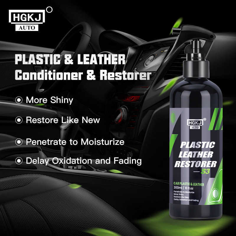 New Auto Plastic Restorer Back To Black Gloss Car Cleaning Products Auto Polish And Repair Coating Renovator For Car Detailing