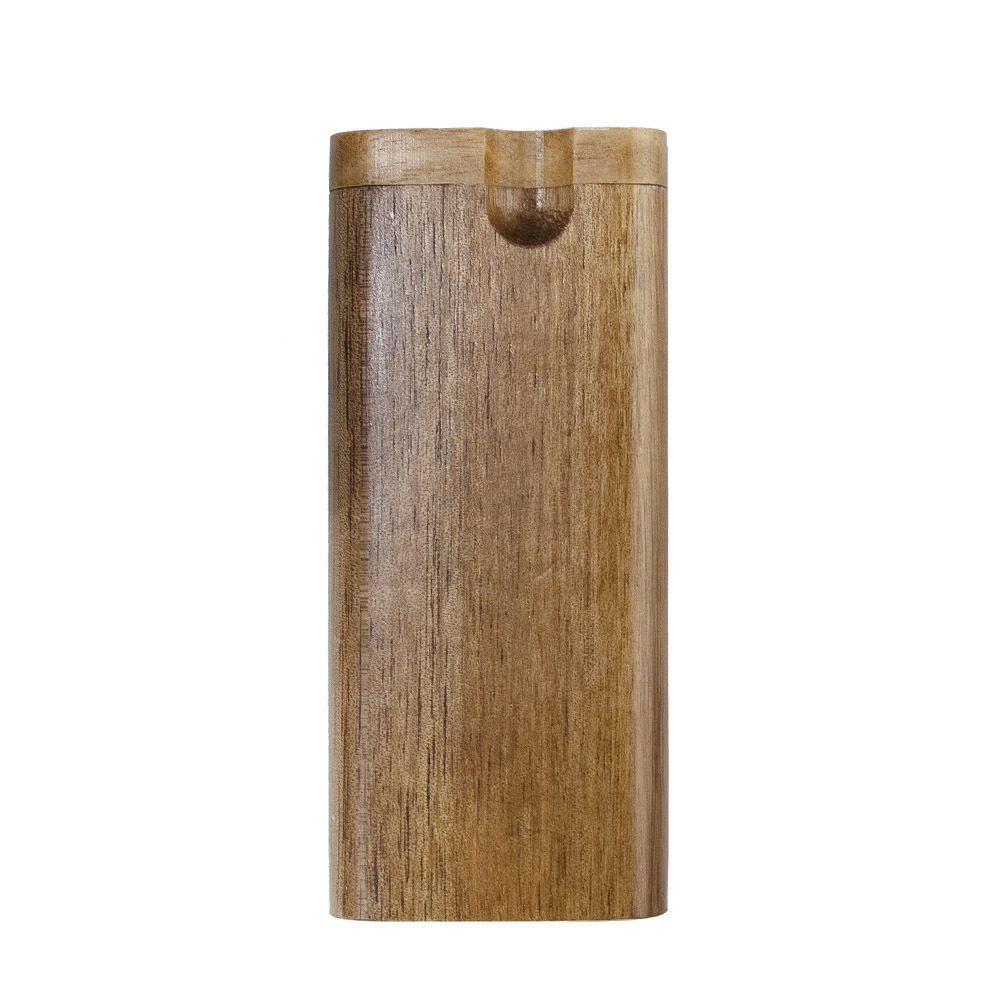 Caja de madera para cigarrillos DIY, tubo hecho a mano, refugio de madera con tubos de cerámica, filtros de cigarrillos, caja de madera