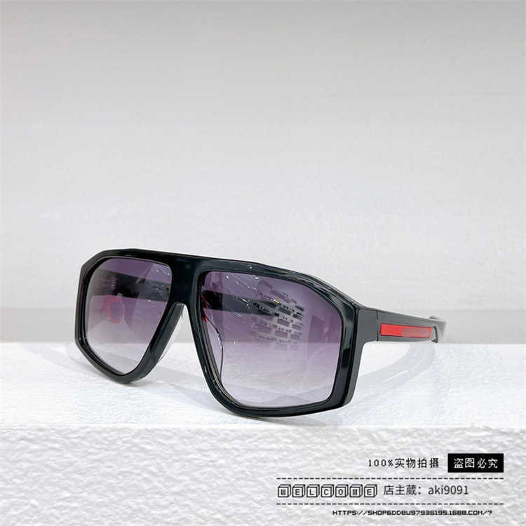 2024 Top Top Designers Новый роскошный дизайнер P Большой рамка Riding Toad Sunglasses Fengwang Red Style Ski Goggles SPS07Y Солнцезащитные очки
