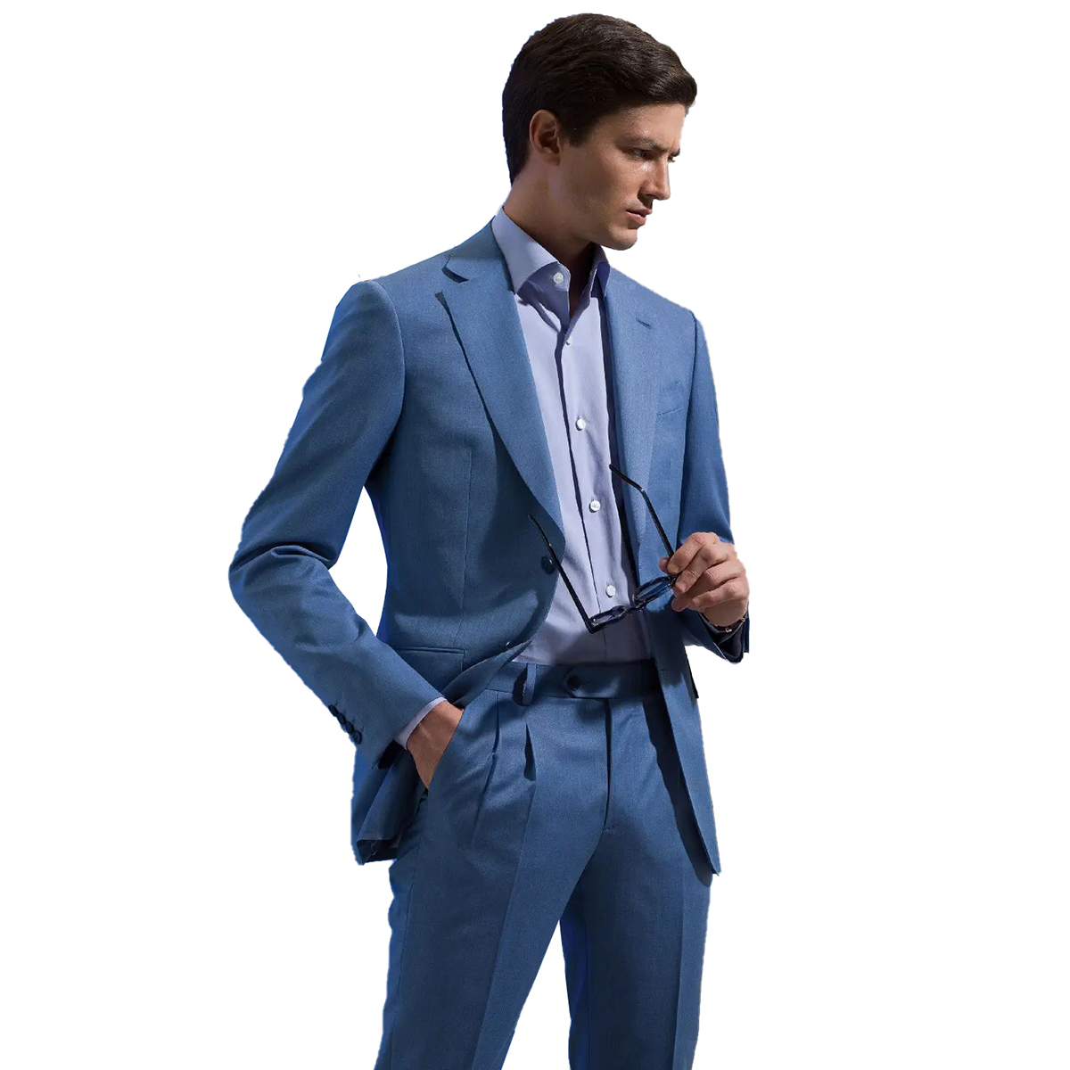 Fashion Wedding Mens Suits Notched Lapel Groom Wear Business Evening Party Tuxedos For Male Custom MadeJacket+Pants