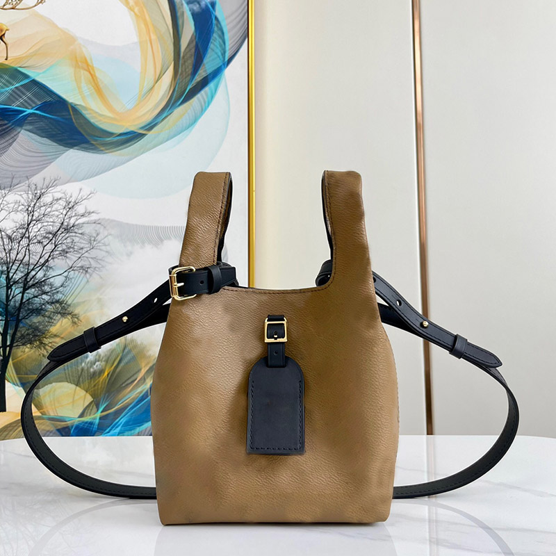 Tygväskan Atlantis Bag designer handväska axelpåsar högkvalitativ korsbodikväska kvinnor shoppingväska berömda lyxiga handväskor hink väska lyxiga plånböcker med etikett