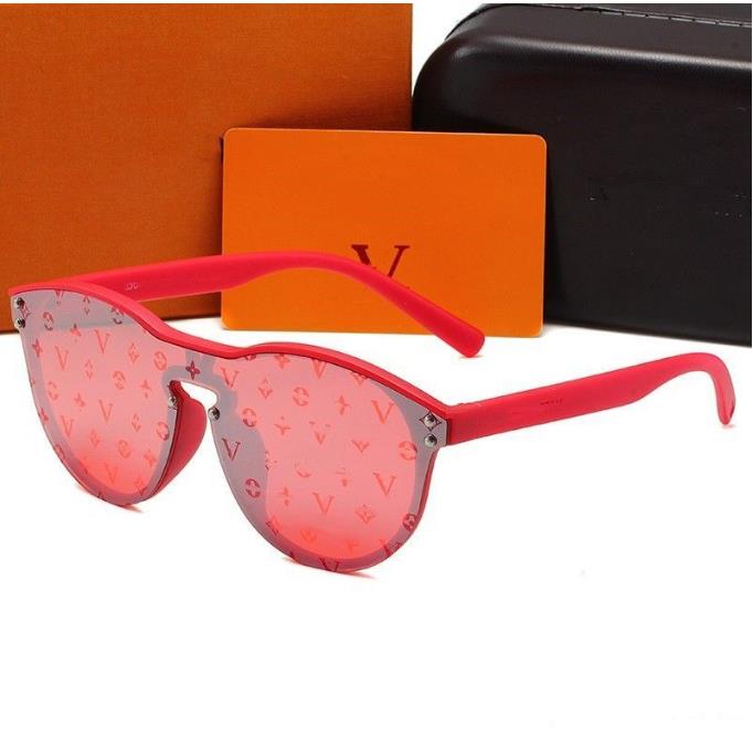 Gafas de sol de lujo V Gafas de sol de diseñador para mujer Logotipo con estampado ovalado V Estampado de ojo de gato UV400 Alto valor de belleza