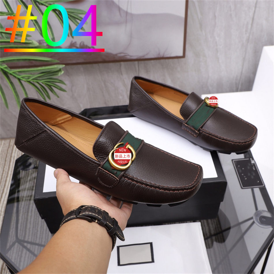 Top Interlocking High Quality Designer G Dress Shoes Men Loafers Luxury Mules Leather Letters 2022 New GGity gex size 38-46