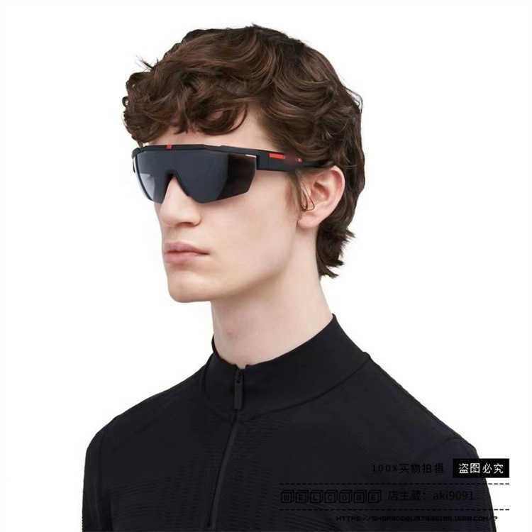 2024 Designer Fashion New Luxury Designer P's Large Frame Riding Net Red samma stil Ski Goggles SPS03X-F Solglasögon