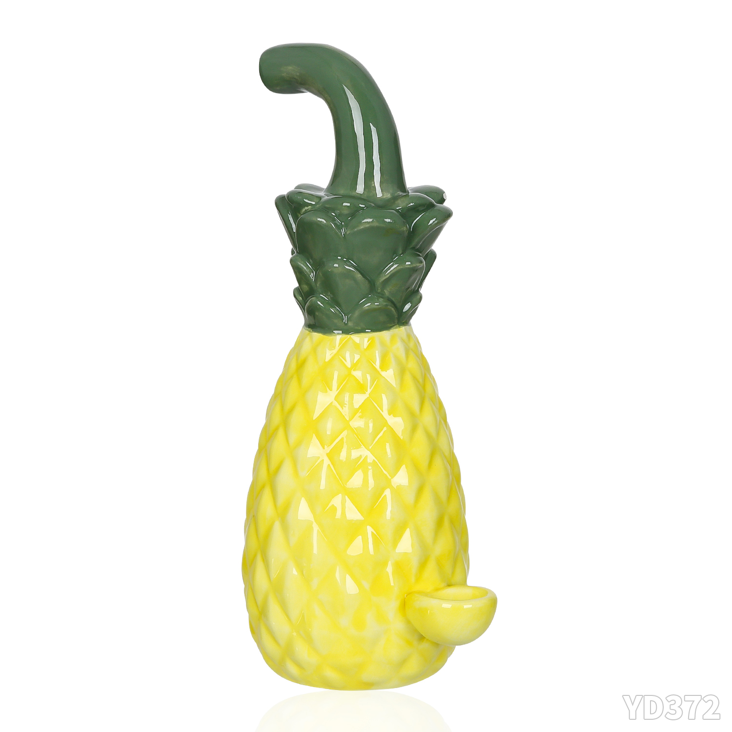 Nuova forma di ananas pipa ad acqua in ceramica con accessori narghilè e narghilè da 19 mm