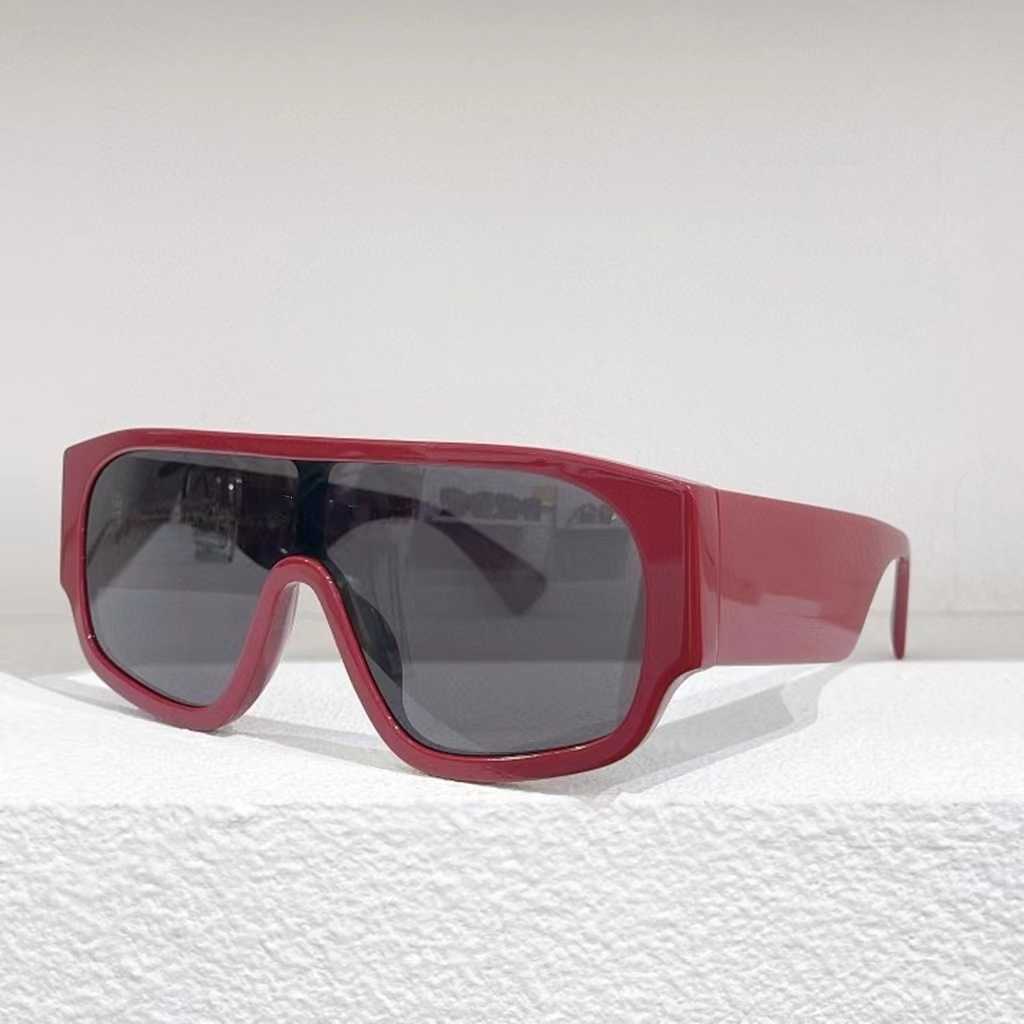 2024 Designer Fashion New Luxury Designer v Family Head Осень Новая сеть Red Style Sun Glasses Женщины универсальные солнцезащитные очки 4439