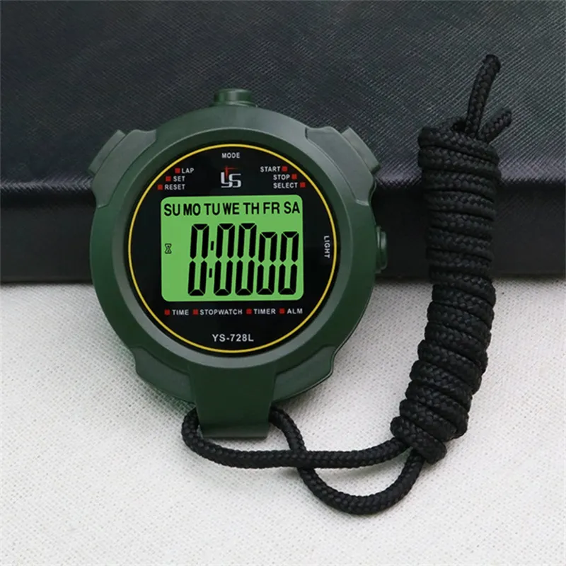 wholesale Professional Electronic Digital Timer Stopwatch Multifuction Handheld Training Outdoor Sports Running Chronograph Stop Watch Free DHL JL1785 676