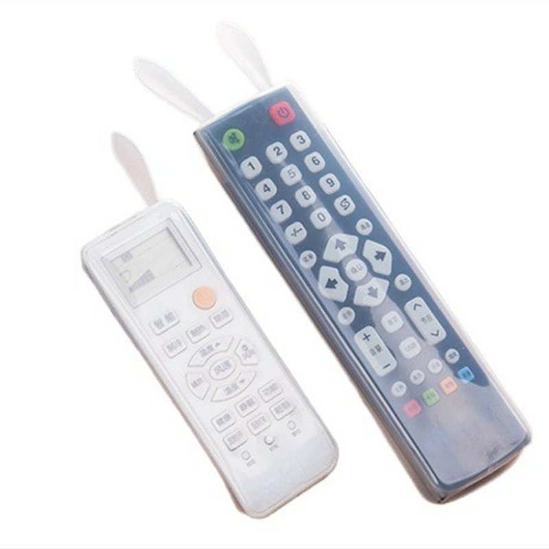 Kanin Glow-in-the-Dark Transparent Silicone Remote Control Protective Cover Air Conditioning TV Remote Control Covers