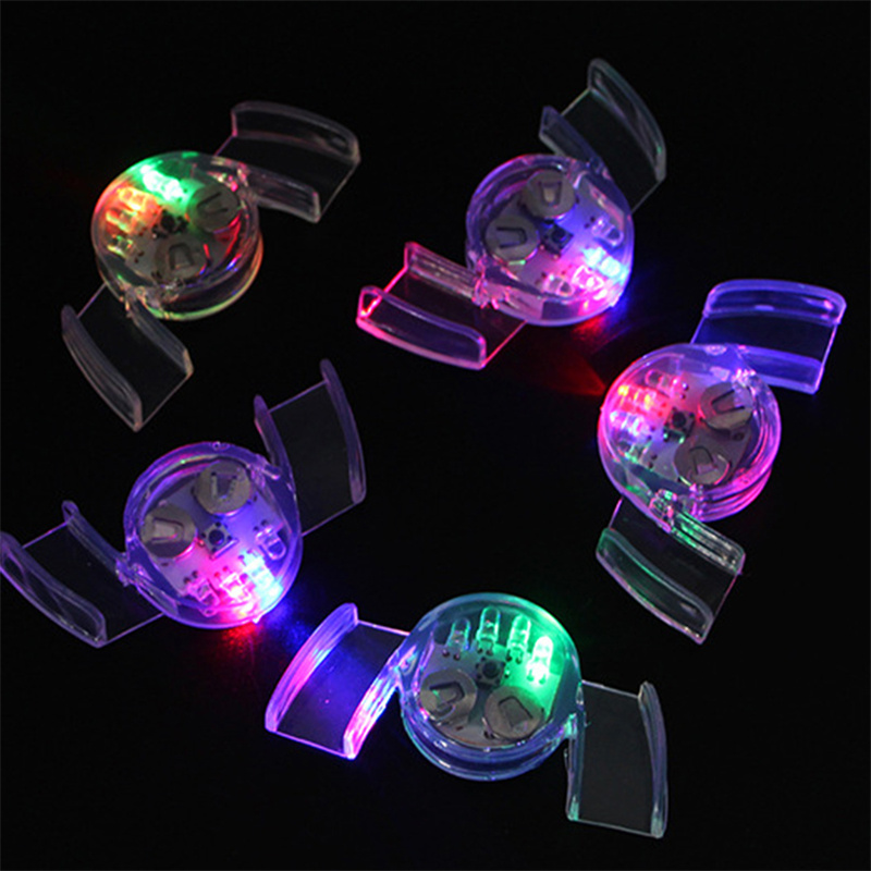 Halloweenowe narzędzia imprezowe LED Usta Guard LED Świezające migające szelki