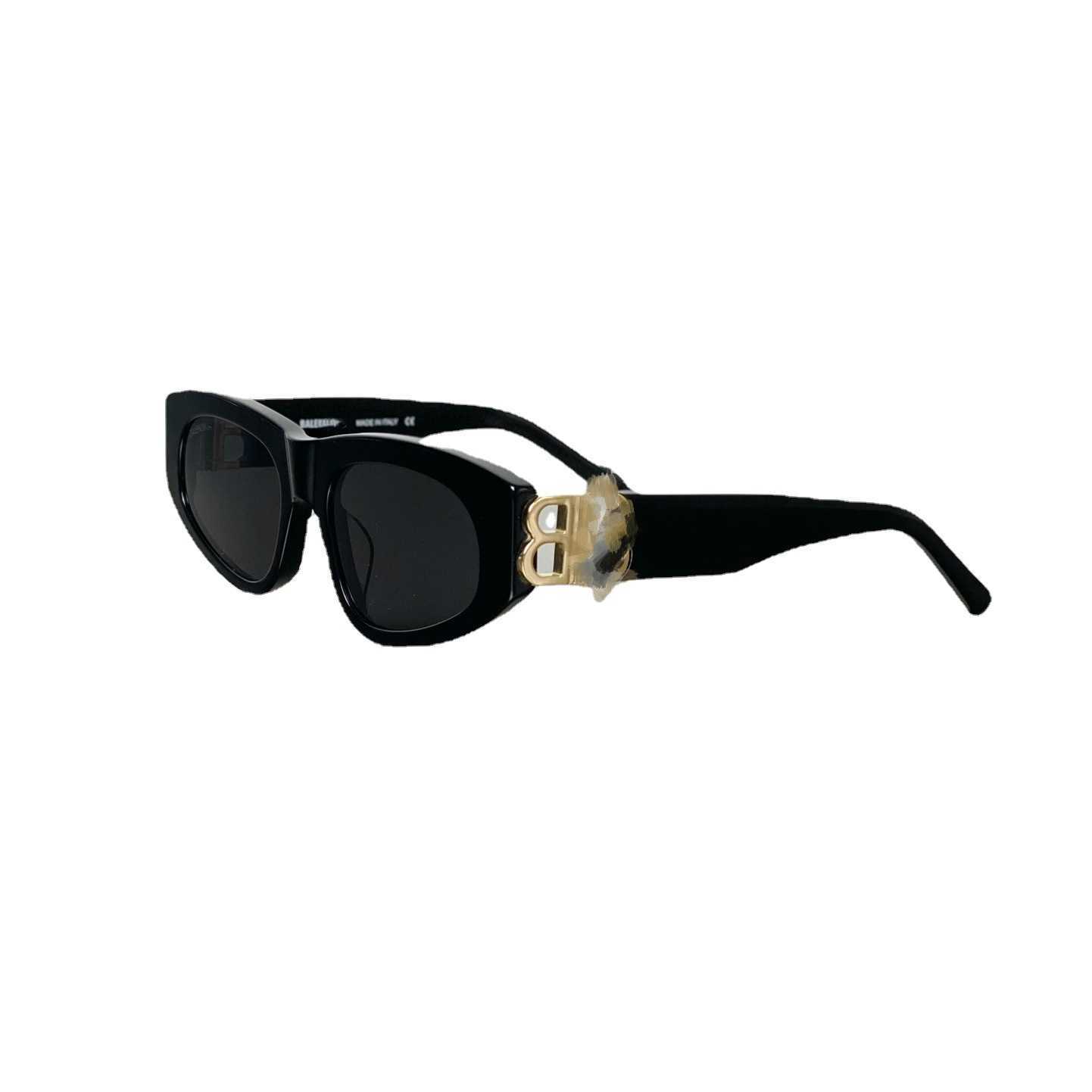Nuevo diseñador de lujo 2023 nueva versión alta doble B gafas de sol de ojo de gato cara de mujer pequeñas gafas de sol de estilo francés BB
