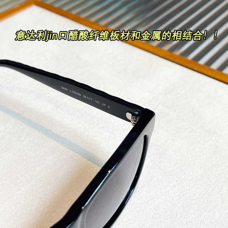 2024 neuer Luxusdesigner Shendai produziert 23 neue CH5484 Frauen Sonnenbrille High-End Fiber Board 3D Relief Mirror Beine