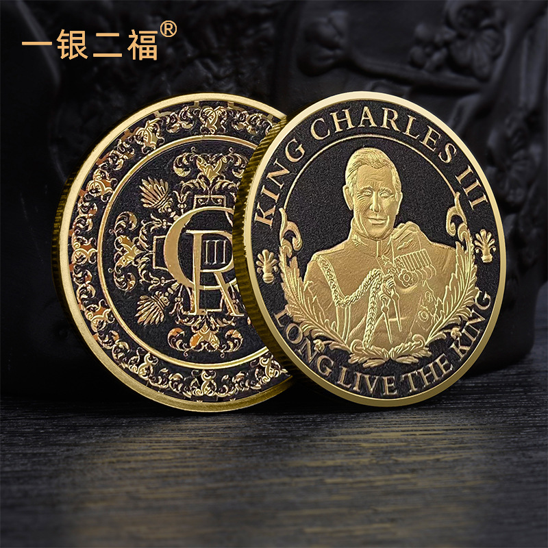 Arts and Crafts Collected Tourism Commemorative Double sided Color Printing Commemorative Medal Foreign Trade Crafts Collection