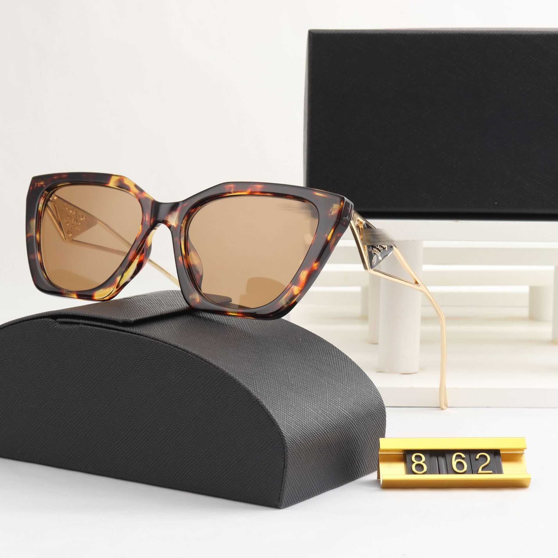 2024 Top Designers Luxury Designer Sunglasses New P Home HD Fashion Sunglasses Style Netcom Blogger même modèle UV400