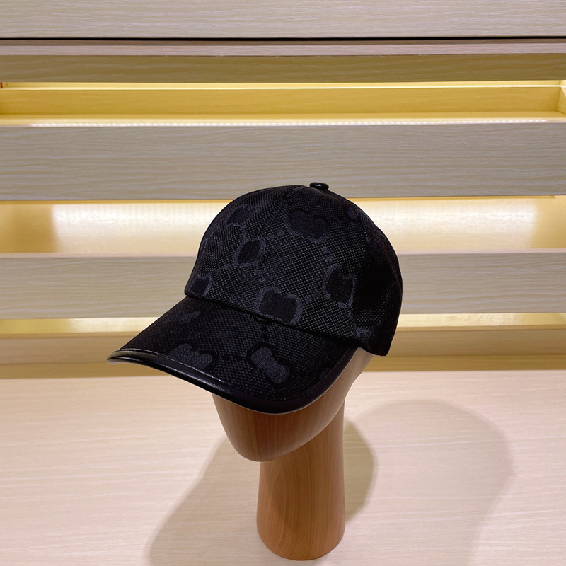 Baseballcap ontwerper hoed luxe balpet casquette letterontwerp mode casual stijl hoed reizen strandkleding temperament veelzijdige casquette