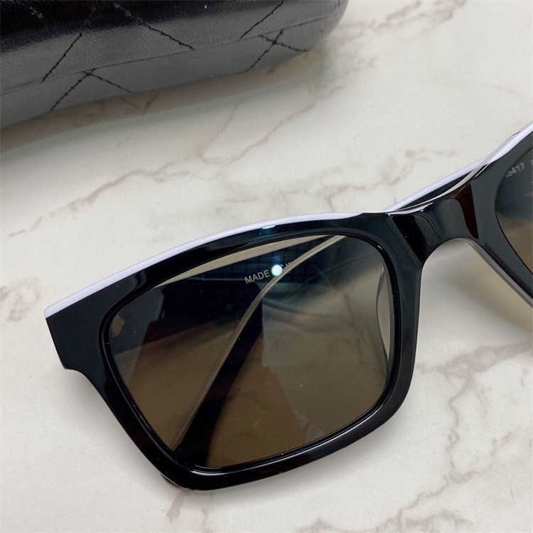 2023 New luxury designer sunglasses CH5417 Star Online Red Same Letter Frame Small Box Sunglasses Female Style 1