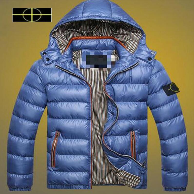 A1 plus size Men's Winter Down stone Jackets island outdoor coats windproof overcoat stoney Waterproof and snow proof puffer Jacket Thick colla fur caot size S-4XL