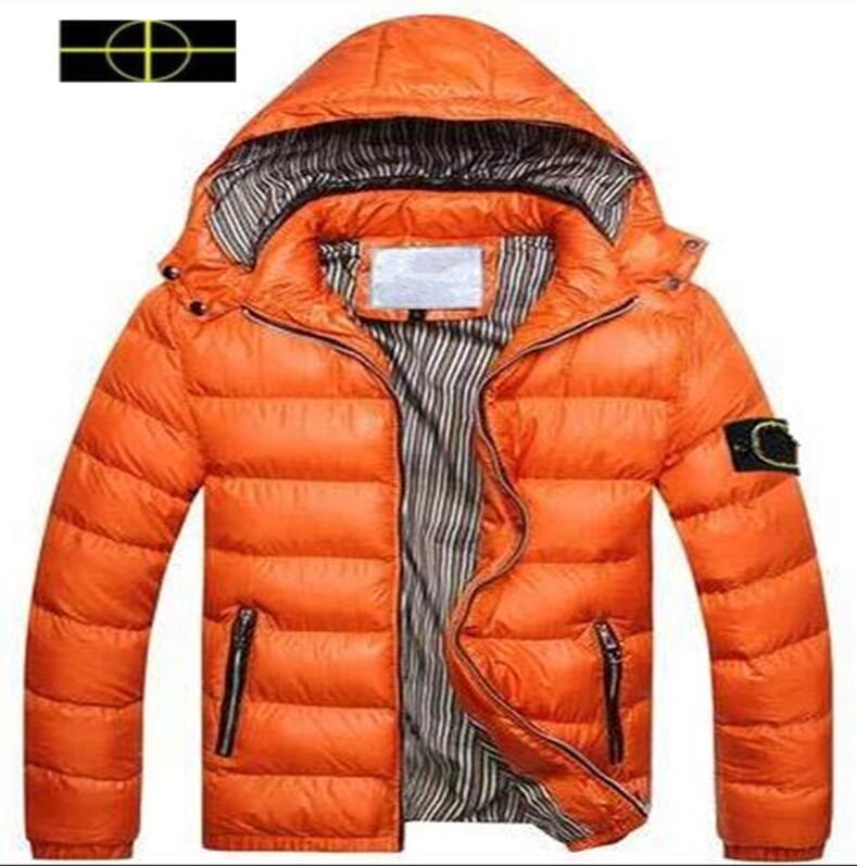 A1 plus size Men's Winter Down stone Jackets island outdoor coats windproof overcoat stoney Waterproof and snow proof puffer Jacket Thick colla fur caot size S-4XL