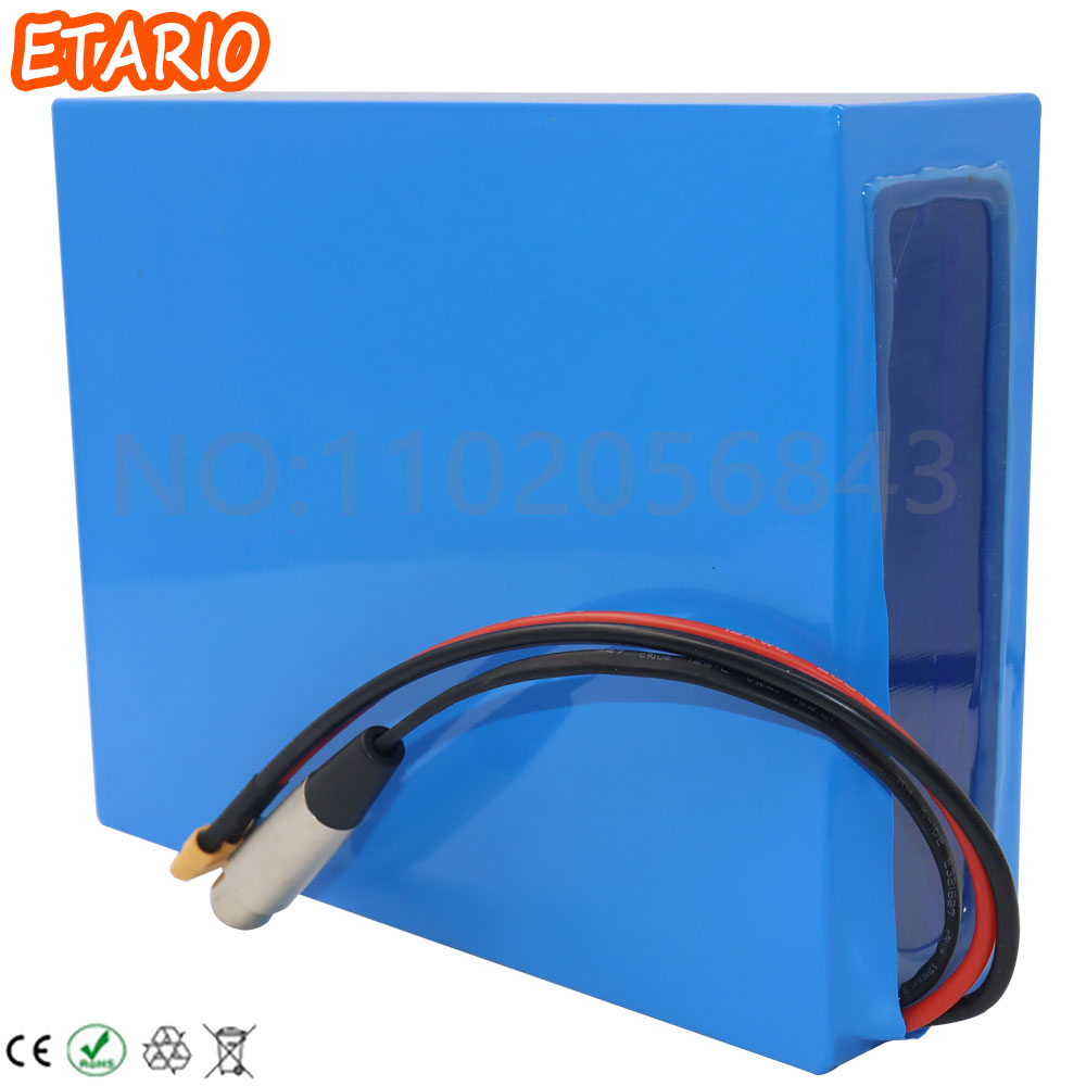 Batterie de vélo électrique 48 volts 48V 30AH 25AH 20AH 10AH Batterie d'origine 18650 pour batterie lithium-ion Bafang 2000W 1500W 1000W eBike.