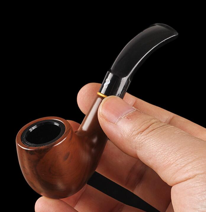 Latest Bakelite Smoking Pipe 4 Styles Patterns Pot Hand Tobacco Cigarette Herbal Filter Tips Pipes Tool Accessories