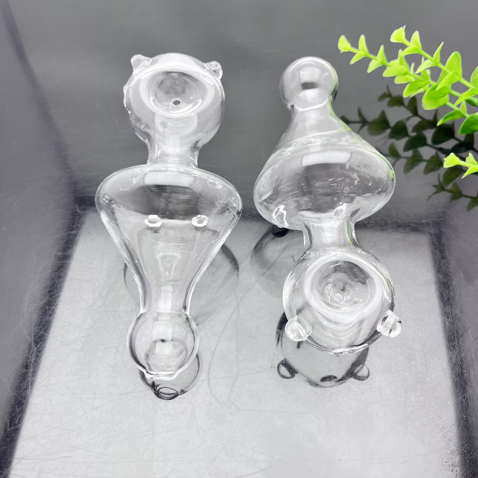 Pipe fumatori Aeecssories Glass Narghilè Bong Pipa in vetro volano super spesso