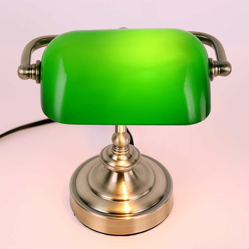 Retro mini bureau oogbescherming LED G9 bank bureaulamp slaapkamer nachtkastje koffie winkel kantoor bar tafel cafe decoratieve tafellamp HKD230807