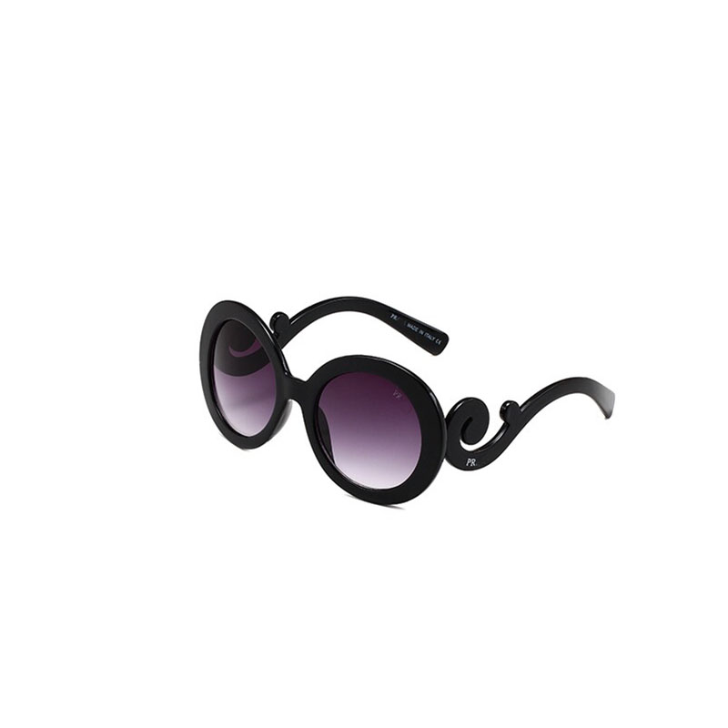 Lunettes de soleil design de luxe pour femmes Cadres ronds Jambes en forme de nuage Lunettes de soleil Lunettes de soleil design personnalisées Cadres confortables avec étui à lunettes de soleil