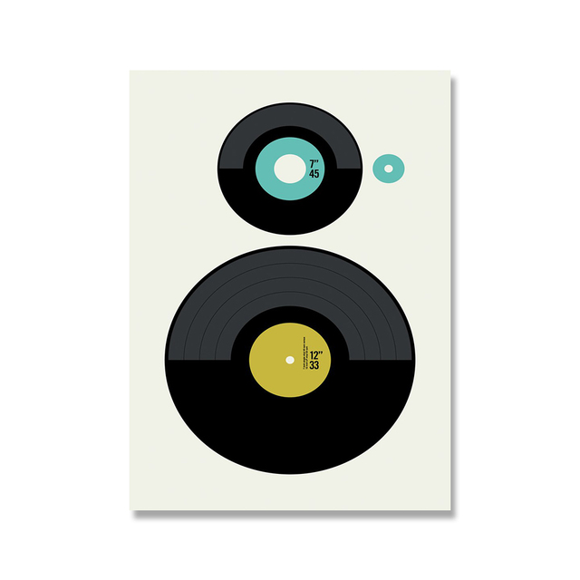 Tape Record Deck Canvas Painting Cassette Player Pop Posters And Print Art Wall Music Modern Game Boy Room Wall Decor Wo6