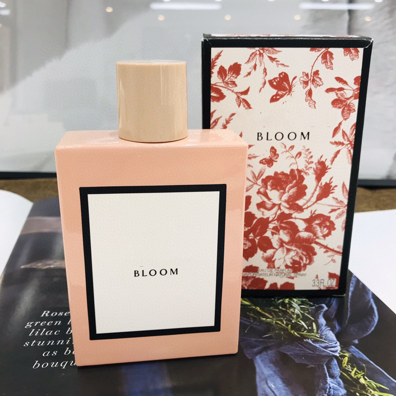 Designer perfume 100ml bloom EAU DE TOILETTE PINK good smell long time lasting spray high quality fast ship