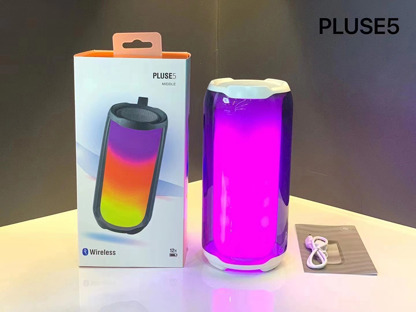 S en haut-parleurs Pulse 5 Bluetooth de haut-parleurs sans fil Pulse5 Sybais de basse étanché