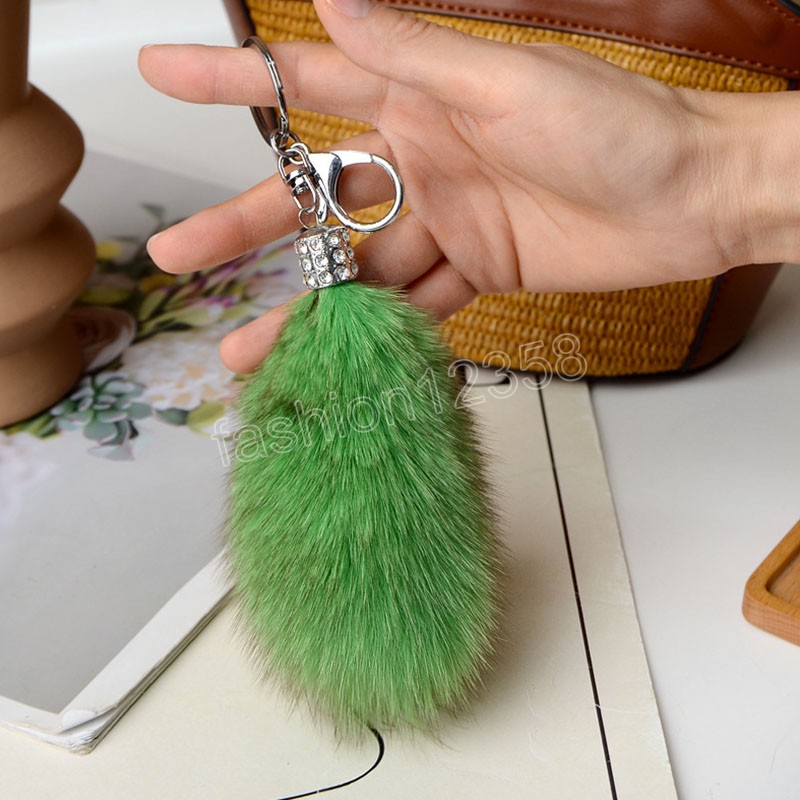 Creative Metal Keychain I Love You Key Ring for Lovers Heart-shaped Pendant Car Key Holder Handbag Accessories