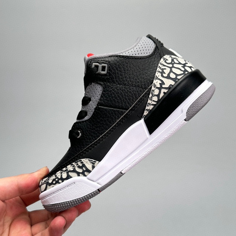 Toddler Shoes 3s Basketball shoes Jumpman 3 Medellin Sunset White Cement Wizards Fire red Fragment Lucky Green Desert Palomino Sneakers Outdoor Sports trainers