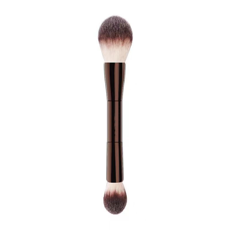 Hourglass Makeup Brushes Set - whole series Powder Blush Eye Shadow Crease Concealer Brow Liner Smudger Dark-Bronze Metal Handle Cosmetics Blending Tools