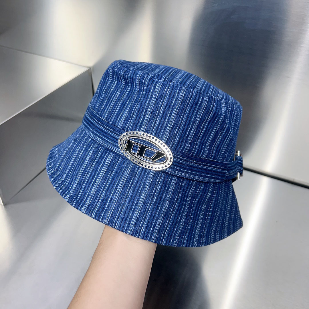 Kadın Yaz Moda Güneşlik Güneş Koruyucu Kova Şapkaları Eğlence Tatil Seyahati Metal Mektup Nakış 3 Renkler Casquette