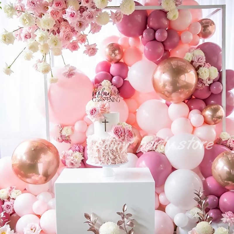 5" 10" 12" 18" 36" White Pink Black Colour Latex Balloons Wedding Happy Birthday Party Decorations Kids Gifts Balloon Supplies HKD230808