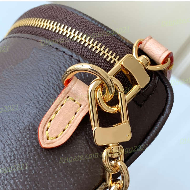 أعلى جودة مصمم الأكياس المسائية Mini Bumbag Belt M82335 صدر حقيبة الكمالية الصيفية حقائب الكتف النسائية الكتف